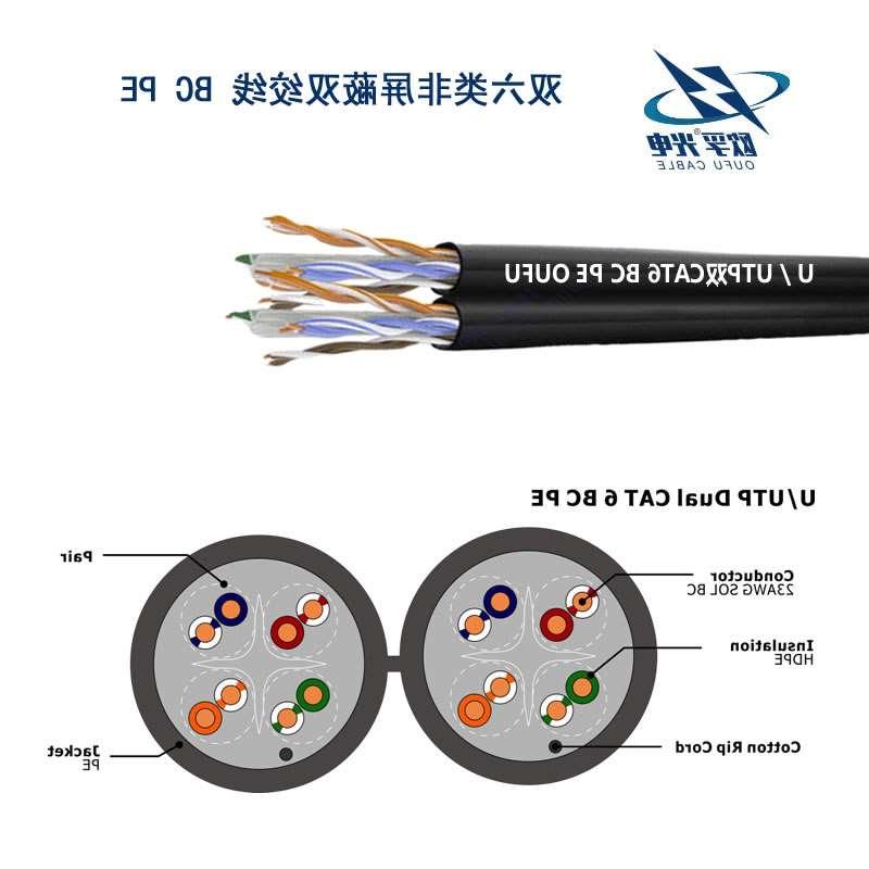 新界U/UTP6类双4对非屏蔽室外电缆(23AWG)
